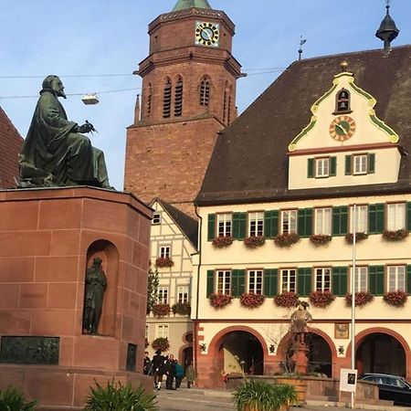 Gaestezimmer Hortensie Weil der Stadt Exterior photo